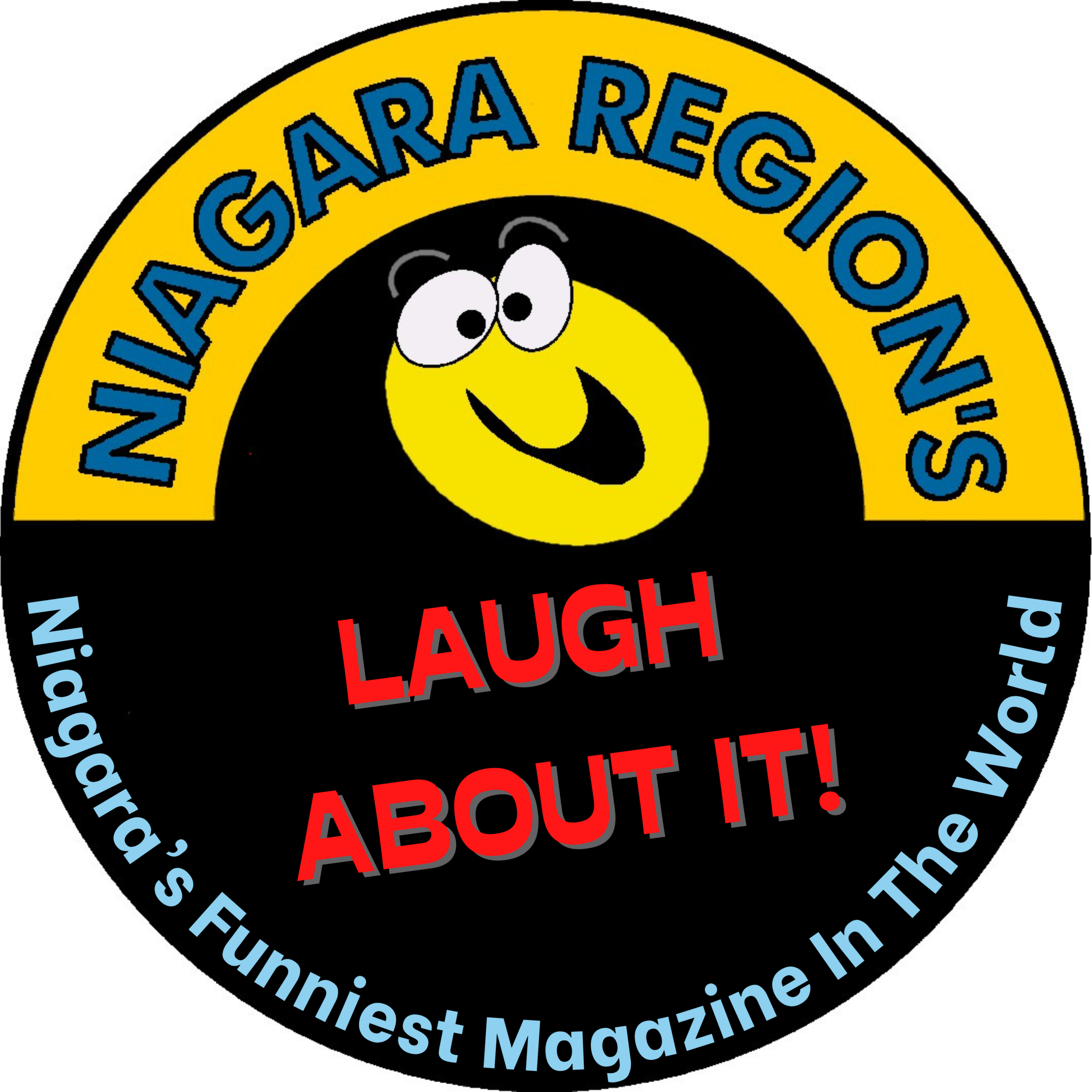 LAUGH ABOUT IT logo